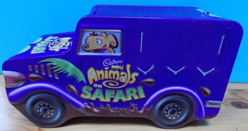Cadburys tin animals - tin, safari