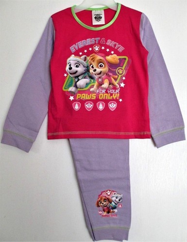 Paw patrol girls long pyjamas - paw,