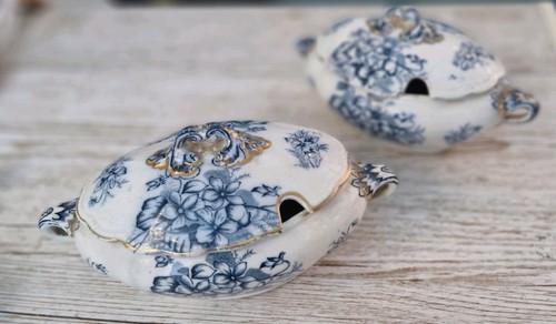 Victorian sauce tureens - sauce,