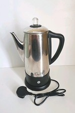 Quest Stainless Steel Electric Coffee Percolator - 1.8L Capacity, 1100W