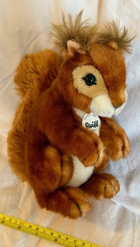 Stieff niki squirrel stuffed - squirrel,