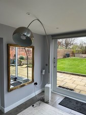 Flos Arco floor lamp, satin