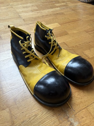 Handmade leather clown - handmade,