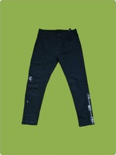 ZARA Black Cargo Trousers –