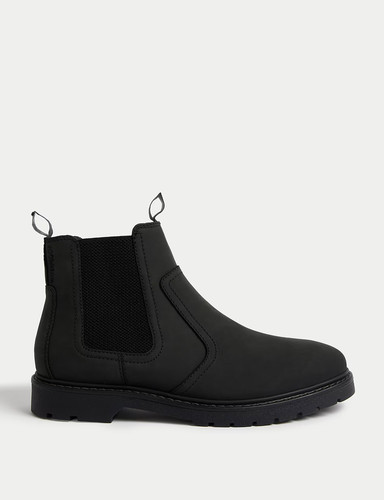 Waterproof nubuck chelsea - waterproof,