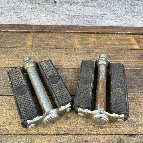 Vintage raleigh block - vintage, pedals