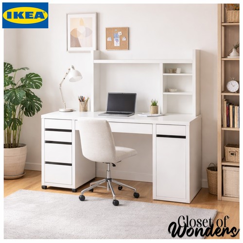 Ikea micke desk - ikea, set