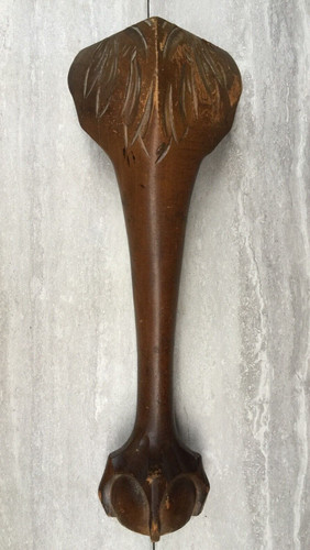 Eagle ball claw - &, carved