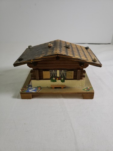 Vintage music box cottage - music,