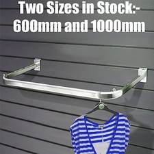 SLATWALL 600mm 1000mm D RAIL
