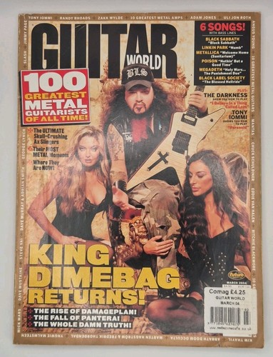 Guitar world magazine march - world,