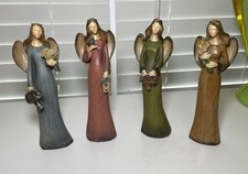 Tii Collections Set of 4 Angle Figurines D6031