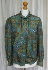 Vintage handmade 70's paisley