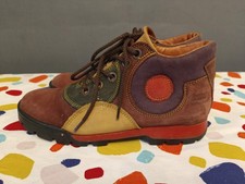 Vintage Original Rockport Ankle Boots Colourful Size 36 / 37 Eur 4 UK 90s Rare