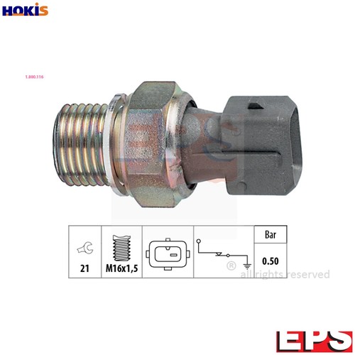 Oil pressure switch 800 116 - switch, 1.800.116