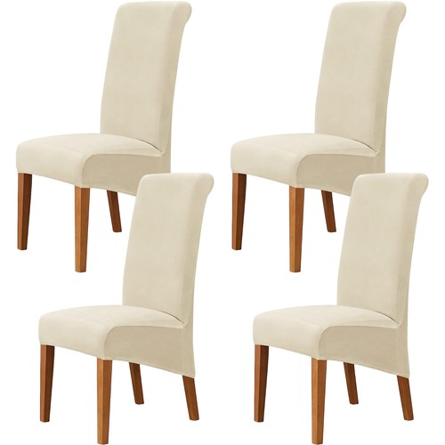 Large velvet dining chair - large,