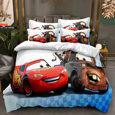Cartoon Cars Bedding Set