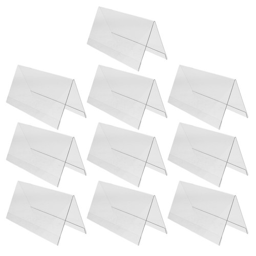 10pcs clear dual sided - 10pcs,