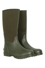 Mountain Warehouse Mens Wellies Neoprene Mucker Long Wellington Boots Waterproof