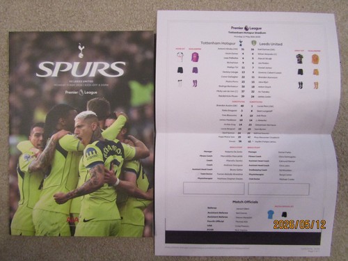 Tottenham leeds utd mon 11 - tottenham,