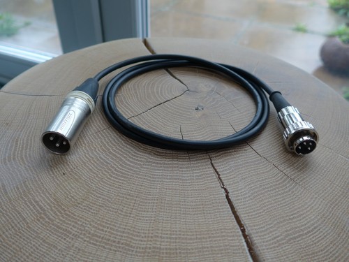 Pin din xlr cable - din, to