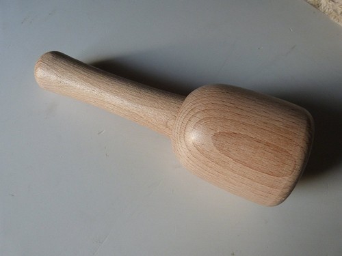 Solid beech wood carvers - solid,