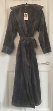 Marks And Spencer Rosie Autograph Fleece Hooded Dressing Gown Robe XS 6-8