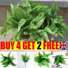 Green Artificial Large Leaves