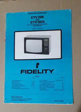 Fidelity CTV20R CTV2024 Colour