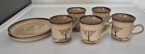 Denby savoy espresso cups - cups, x5
