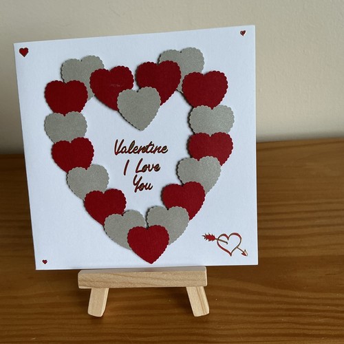 Hand crafted valentine i - hand,