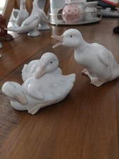 Nao By Lladro 3 Duck Figurines
