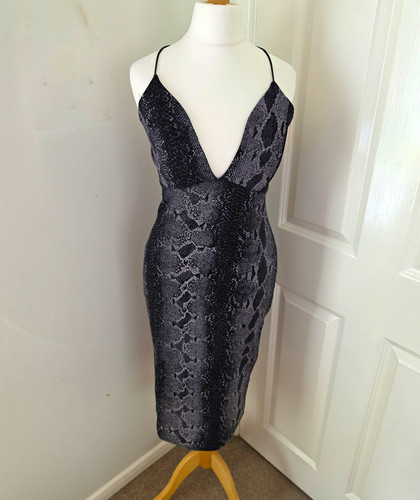 Cameo rose snake print bodycon - cameo,