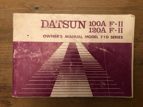 Datsun 100a 1200a - datsun, owners