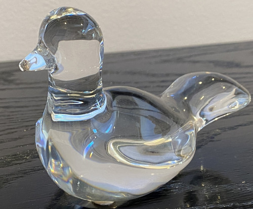 Baccarat crystal bird - crystal,
