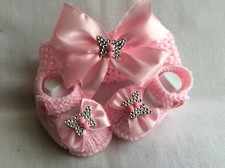 Hand knitted Romany Bling baby