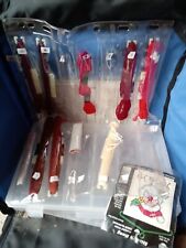Cross stitch Kit including various cottons magnifier holdall trays scissors 