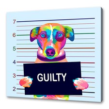 Guilty Jack Russell Dog