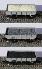 RESIN COAL LOAD FOR HORNBY OO GAUGE 21TON HOPPER WAGON