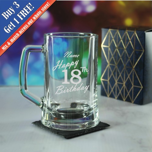 Personalised engraved tankard - engraved,