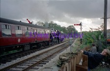 BRITISH RAILWAYS MK1 CARRIAGE RAMSBOTTOM 45537 STEAM LOCOMOTIVE 35mm NEG+COPYR