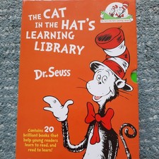 Dr Seuss Cat in the Hats Learning Library 20 Books Collection Box Set Dinosaur