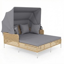 COSTWAY Outdoor Daybed PE