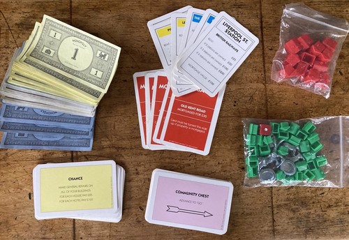 Monopoly spare pieces - spare,
