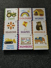 Bright Baby Learning Book Tower 1+ Years, 9 Chunky Books & Jigsaw Surprise BNIB 