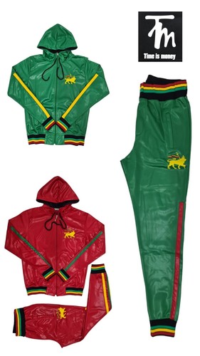 Time money rasta tracksuit - rasta,