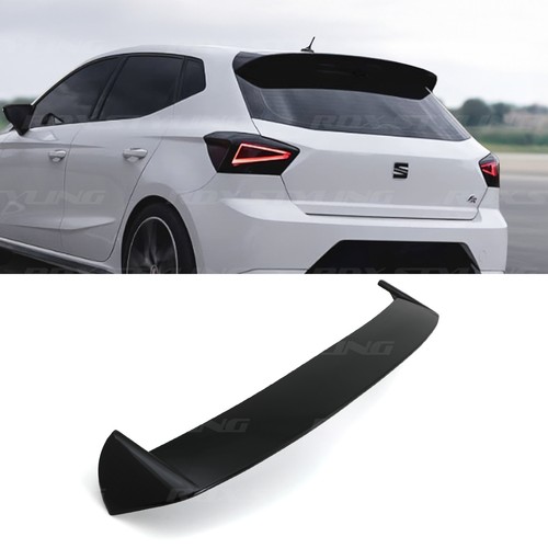 Rear roof spoiler gloss black - rear,