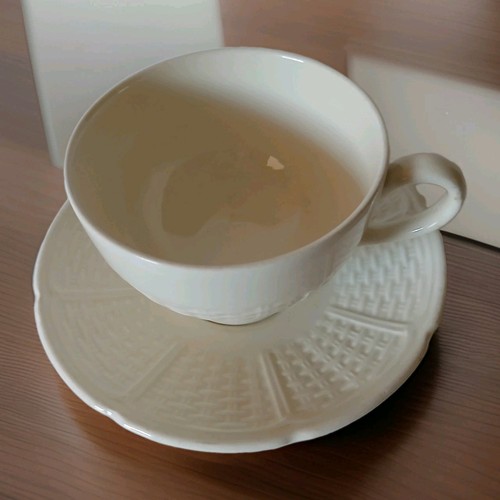 Willow weave tea cup and - willow,