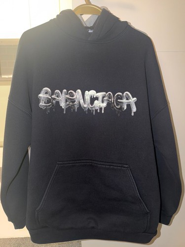 Balenciaga hoodie mens - balenciaga,