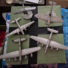 RARE FRANKLIN MINT 50thANNIVERSARY SPITFIRE LANCASTER HALIFAX WELLINGTON SOPWITH